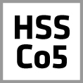 HSS Kobalt Zerspanungswerkzeuge